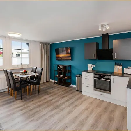 아파트 Waldsiedlung Waldhaus App 2.2 코르스반트